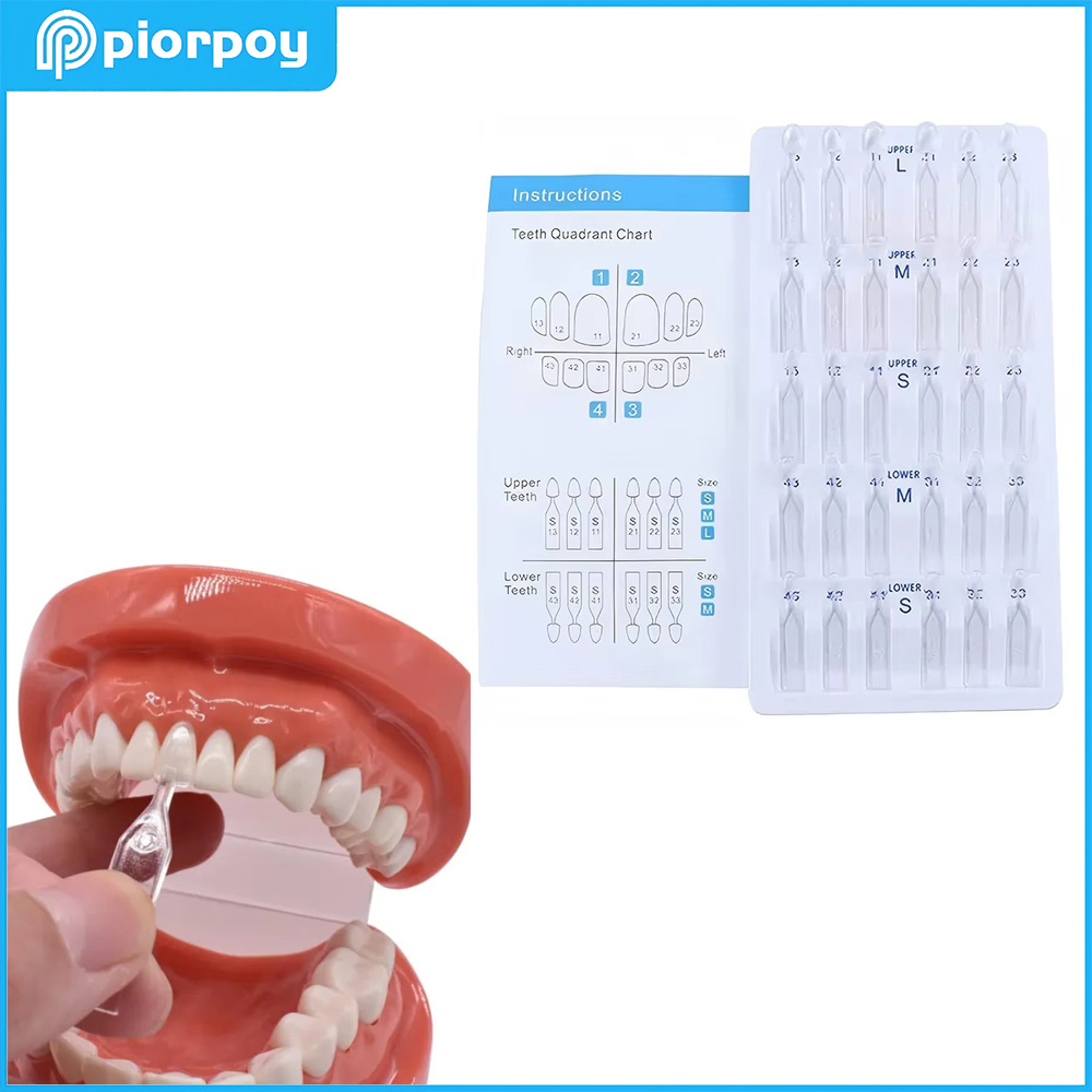 Teeth Whitening Kit - PIORPOY Dental Composite Resin Veneers Mould