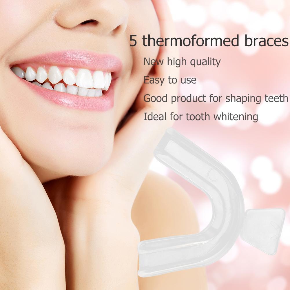 2-10pcs Silicone Mouth Guard O - Teeth Whitening Mouth Guard ulasan dan harga