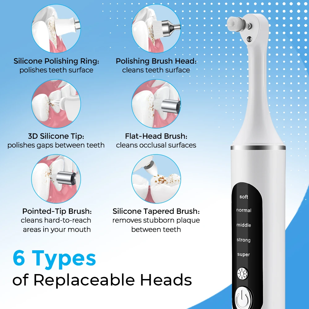 Electric Tooth Polisher Teeth  - Teeth Whitening Kit ulasan dan harga