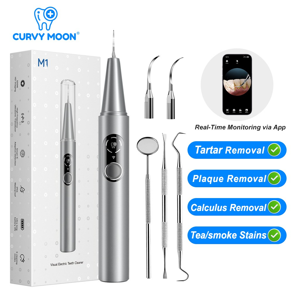 CURVY MOON Visible Electric Ul - Teeth Whitening Or Tooth Whitening ulasan dan harga