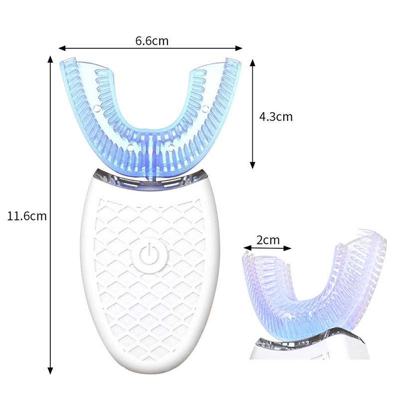 Soft Bristle U Shape Smart Tee - Teeth Whitening Kit ulasan dan harga