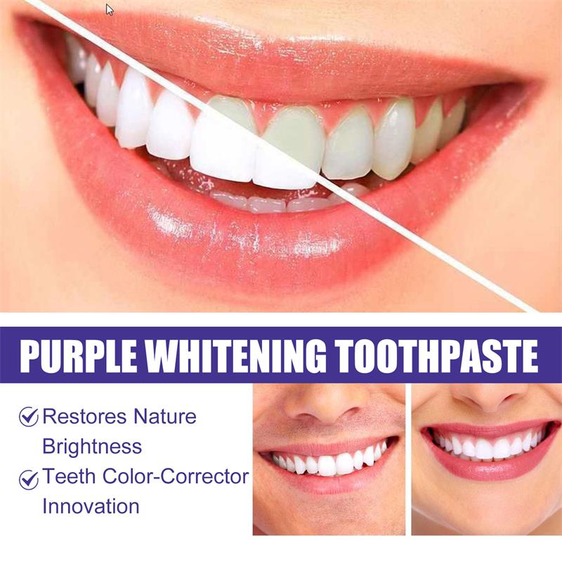 9D Purple Teeth Whitening Toot - Teeth Whitening At Home ulasan dan harga