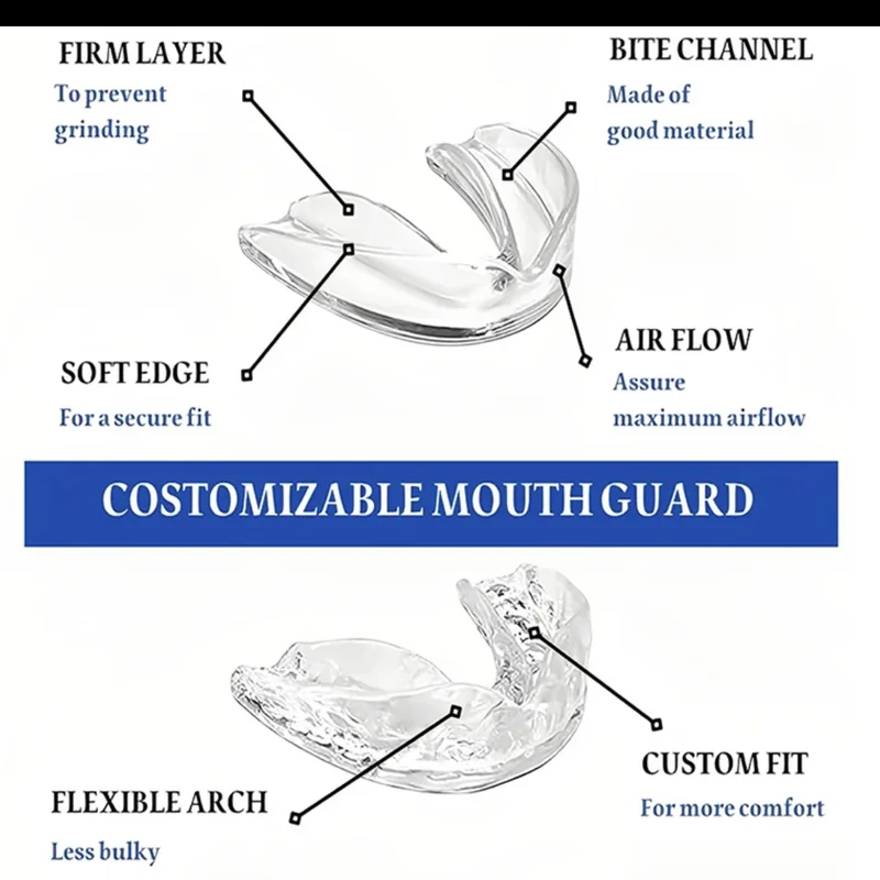 Best Sell 4pcs/Box Mouth Guard - Teeth Whitening Mouth Guard ulasan dan harga