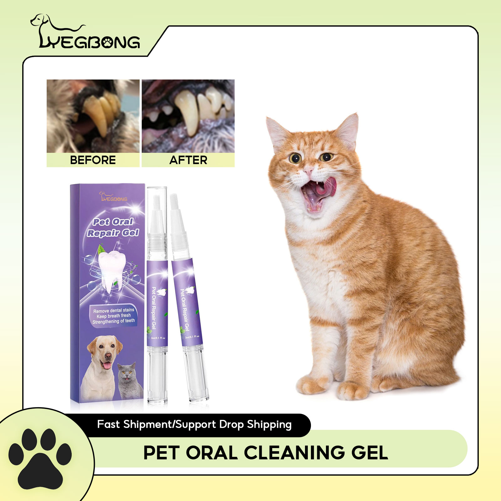 Pet Oral Repair Gel Puppy Tart - Teeth Whitening Ulta ulasan dan harga