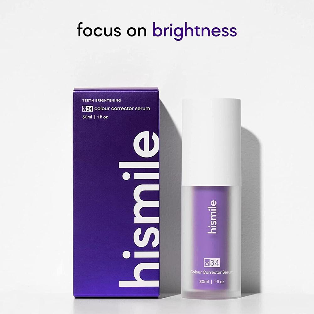 30ml Hismile V34 Colour Correc - Teeth Whitening Hismile ulasan dan harga