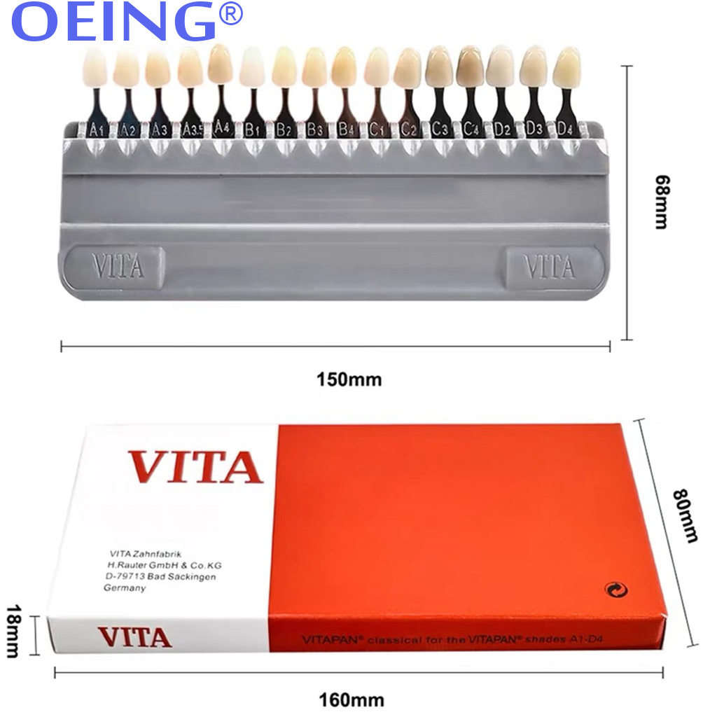 29/16 Colors Teeth Shade Guide - Teeth Whitening Kit ulasan dan harga