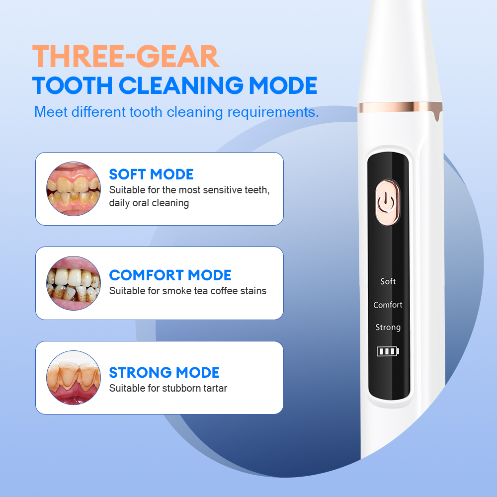 Ultrasonic Dental Scaler + 5D  - Teeth Whitening Or Tooth Whitening ulasan dan harga