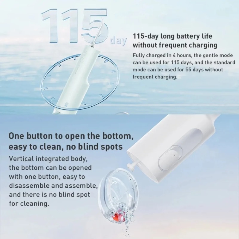 Mijia Oral Irrigator F300 Dent - Teeth Whitening Or Tooth Whitening ulasan dan harga