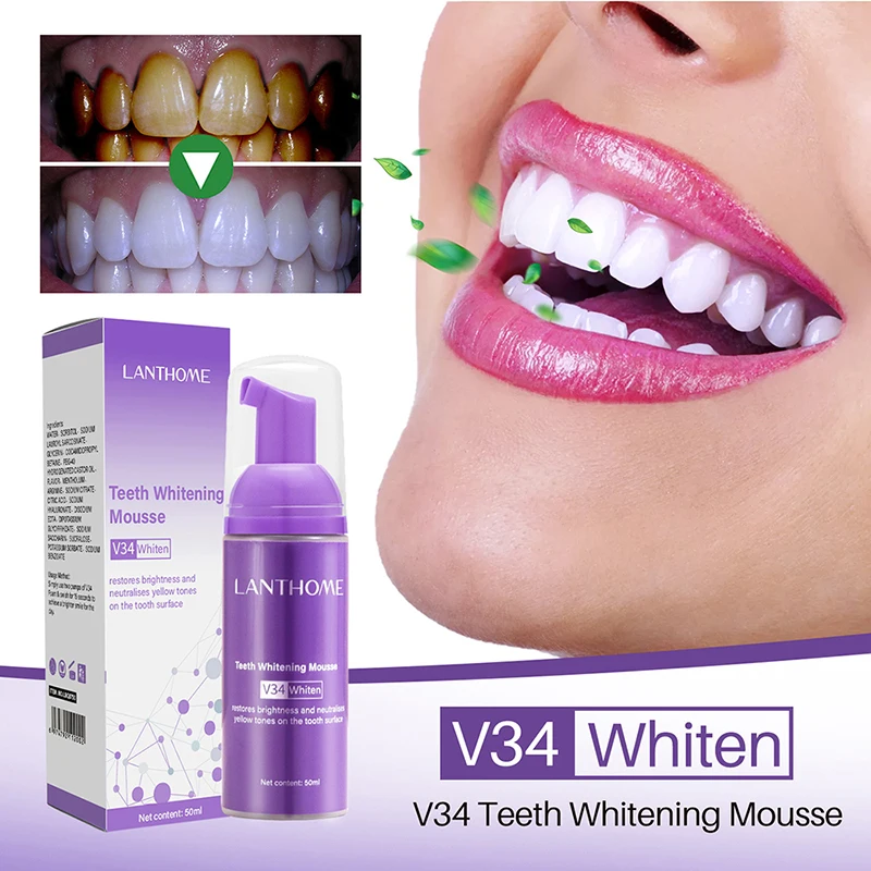 Mousse V34 Toothpaste Teeth Cl - Teeth Whitening Opalescence ulasan dan harga