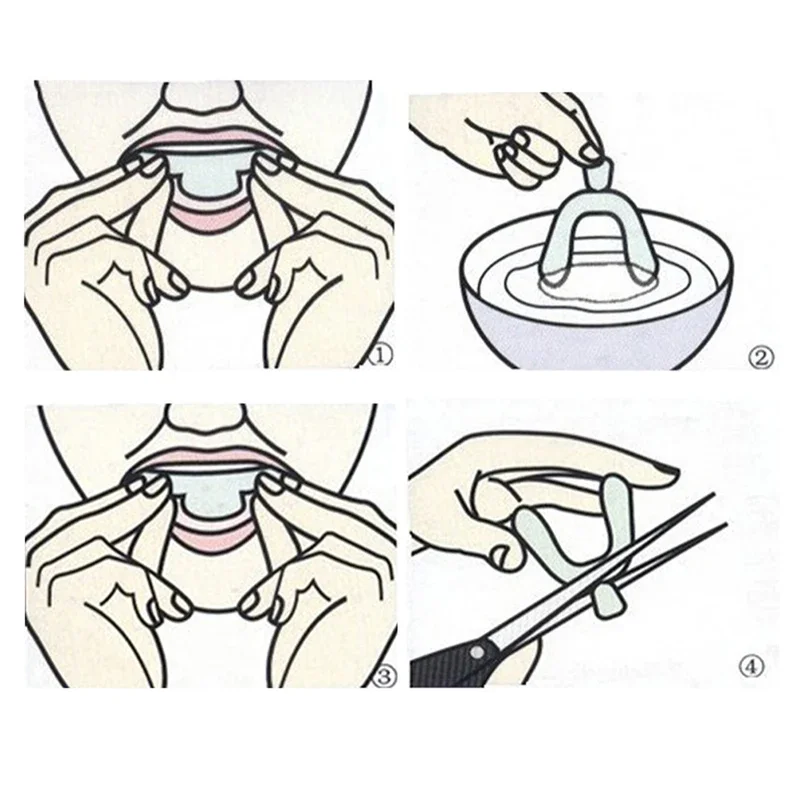 10Pcs Silicone Mouth Guard Tee - Teeth Whitening Mouth Guard ulasan dan harga